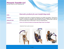 Tablet Screenshot of pinnacletransfer.com